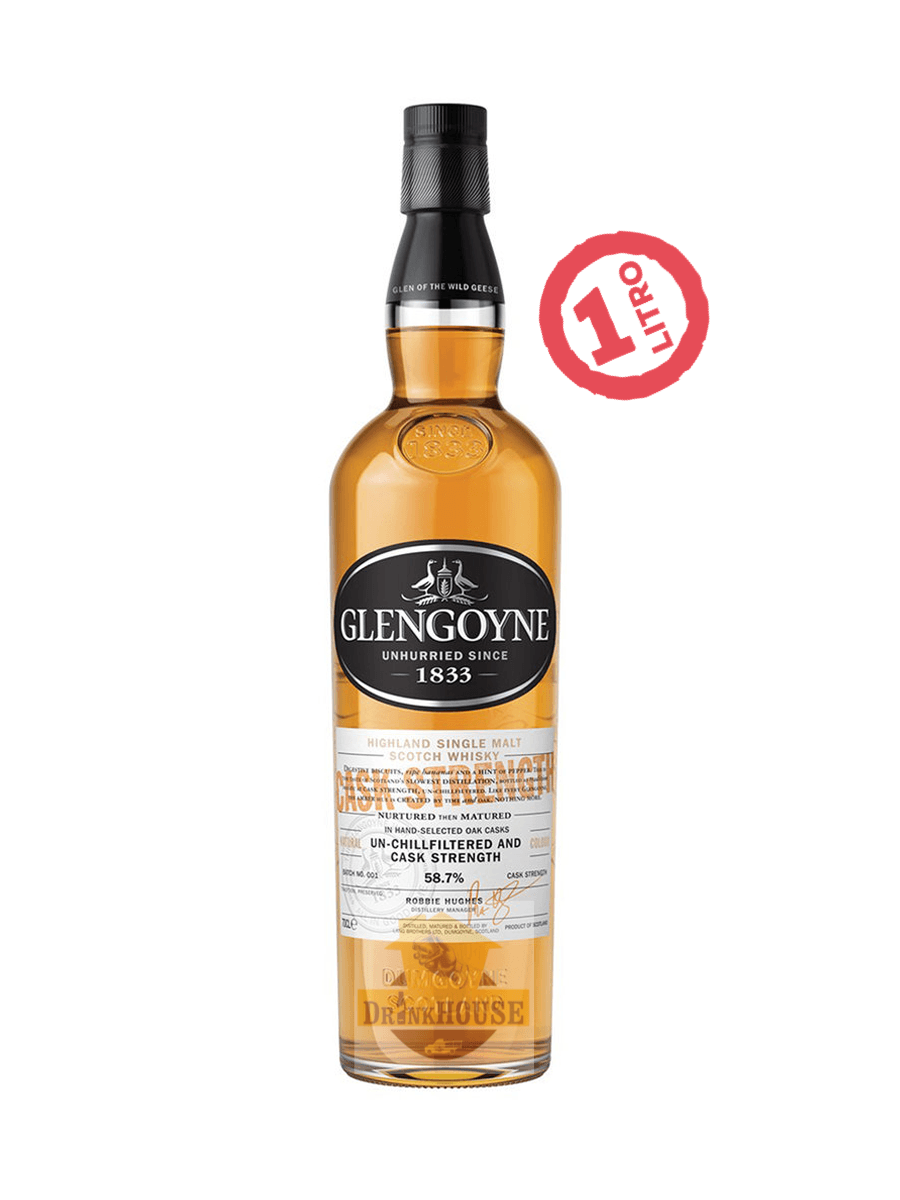 Glengoyne Cask Strenght Scotch Whisky 1 Litro 59,8° Whisky Glen 